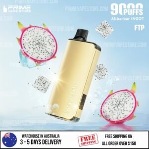 ALIBARBAR INGOT 9000 Puffs FTP
