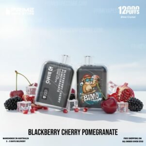 BIMO Crystal 12000 Puffs Blackberry Cherry Pomegranate
