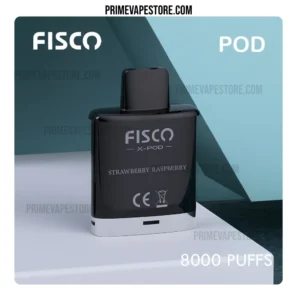 FISCO XPOD 8000 Puffs Strawberry Raspberry (Pod Only)