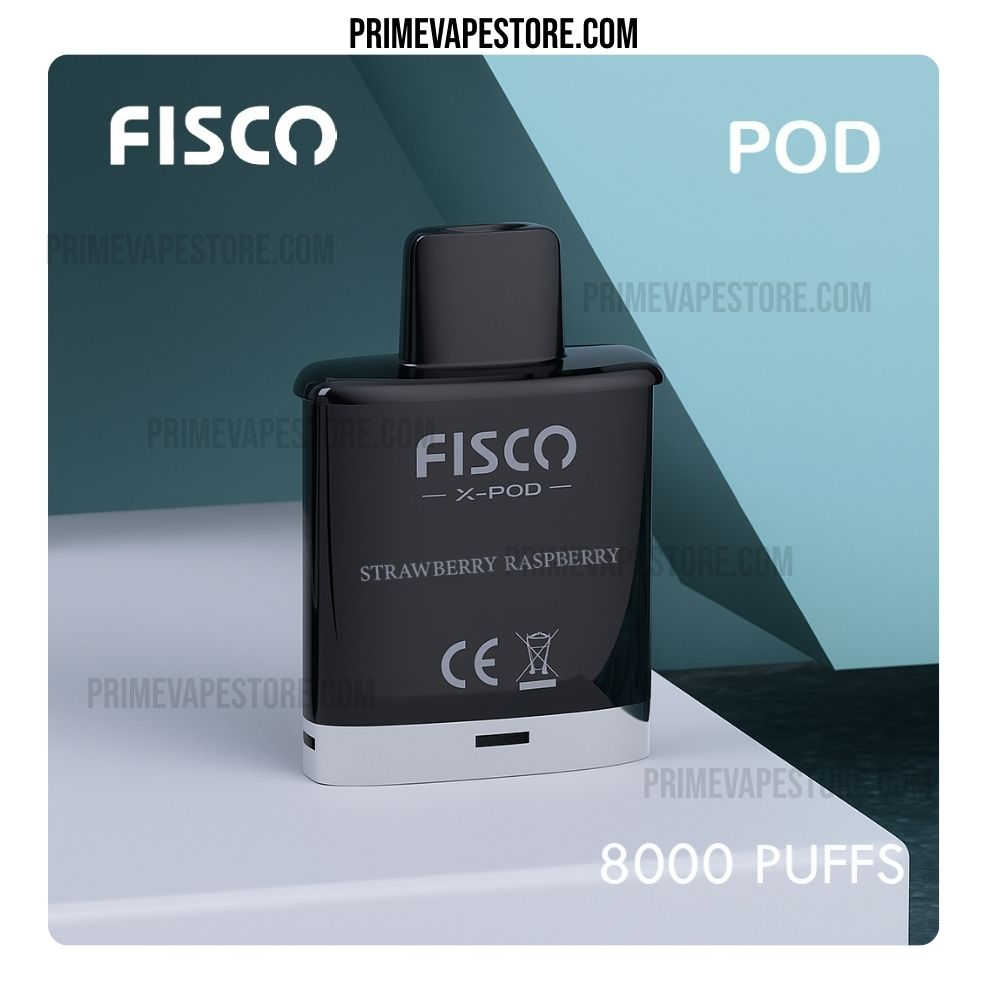FISCO XPOD 8000 Puffs Strawberry Raspberry (Pod Only)