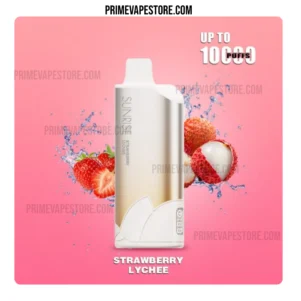 GROO Sunrise 10000 Puffs Strawberry Lychee