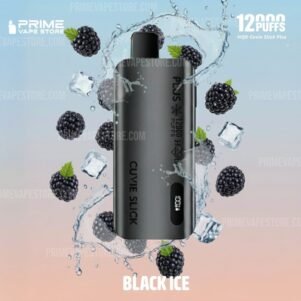 HQD Cuvie Slick Plus 12000 Puffs Black Ice