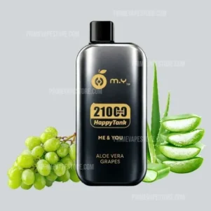 HappyTank 21000 Puffs Aloe Vera Grapes (No Box)