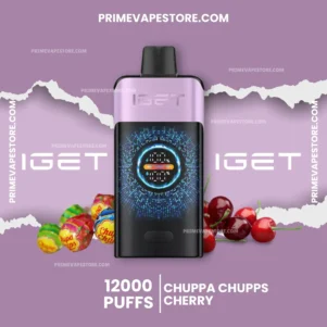 Iget One 12000 Puffs Chuppa Chupps Cherry