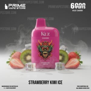 Kuz C6000 Strawberry Kiwi Ice