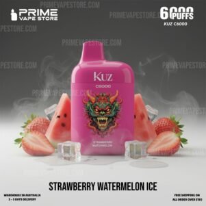 Kuz C6000 Strawberry Watermelon Ice
