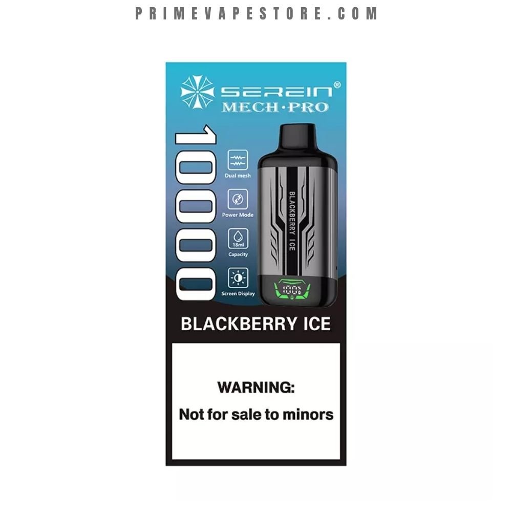 SEREIN MechPro 10000 Puffs Blackberry Ice - Image 2