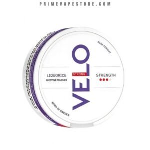 Velo Nicotine Pouches Liquorice Strong
